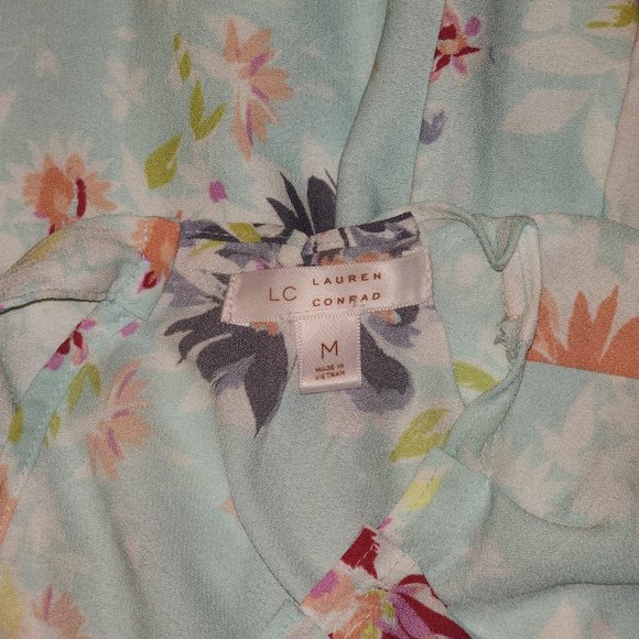 Women's Lauren Conrad Summer Mini Dress M - Picture 3 of 3